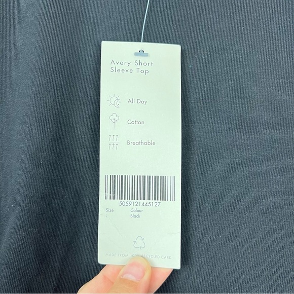 Sweaty Betty Avery Short Sleeve Too L - Picture 3 of 6